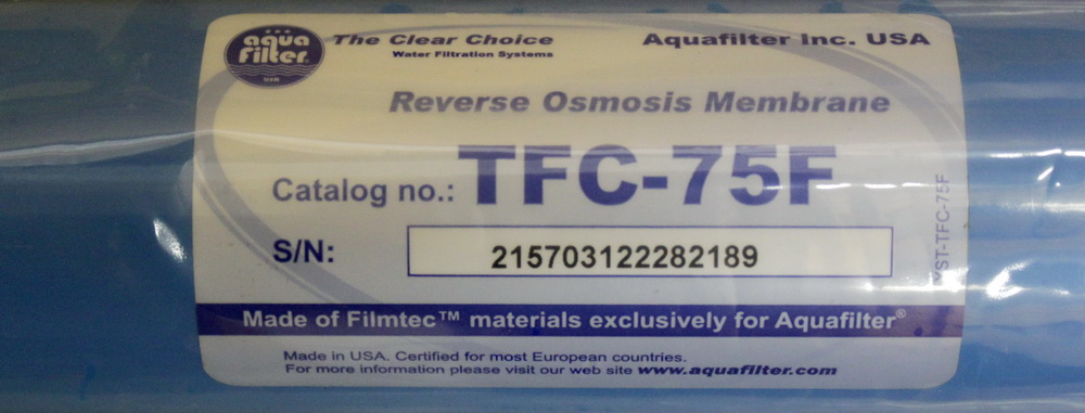 мембрана Aquafilter TFC-75F